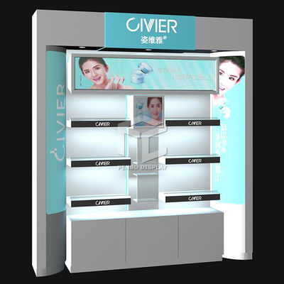 Monomer Design Cosmetic Shop Display 20mm MDF Stand Skin Care Stand